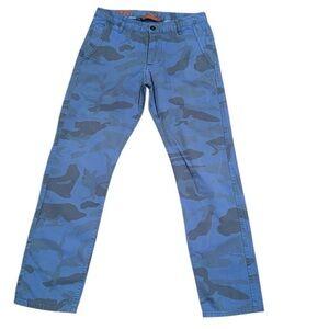 Men’s dockers Blue Camouflage Pants 31x32